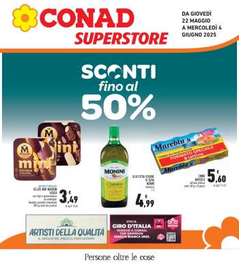 Volantino Conad - 22/5/2025 - 4/6/2025.