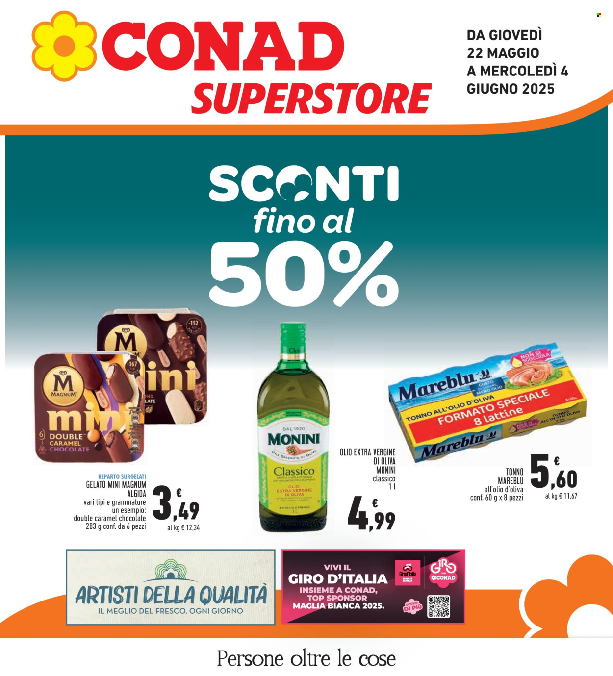 Leták Conad Superstore - 22.5.2025 - 4.6.2025. Strana 1