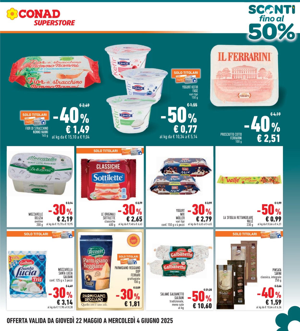 Leták Conad Superstore - 22.5.2025 - 4.6.2025. Strana 3