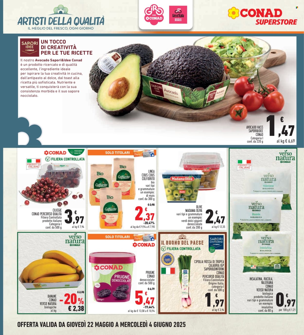 Volantino Conad Superstore - 22/5/2025 - 4/6/2025. Pagina 1