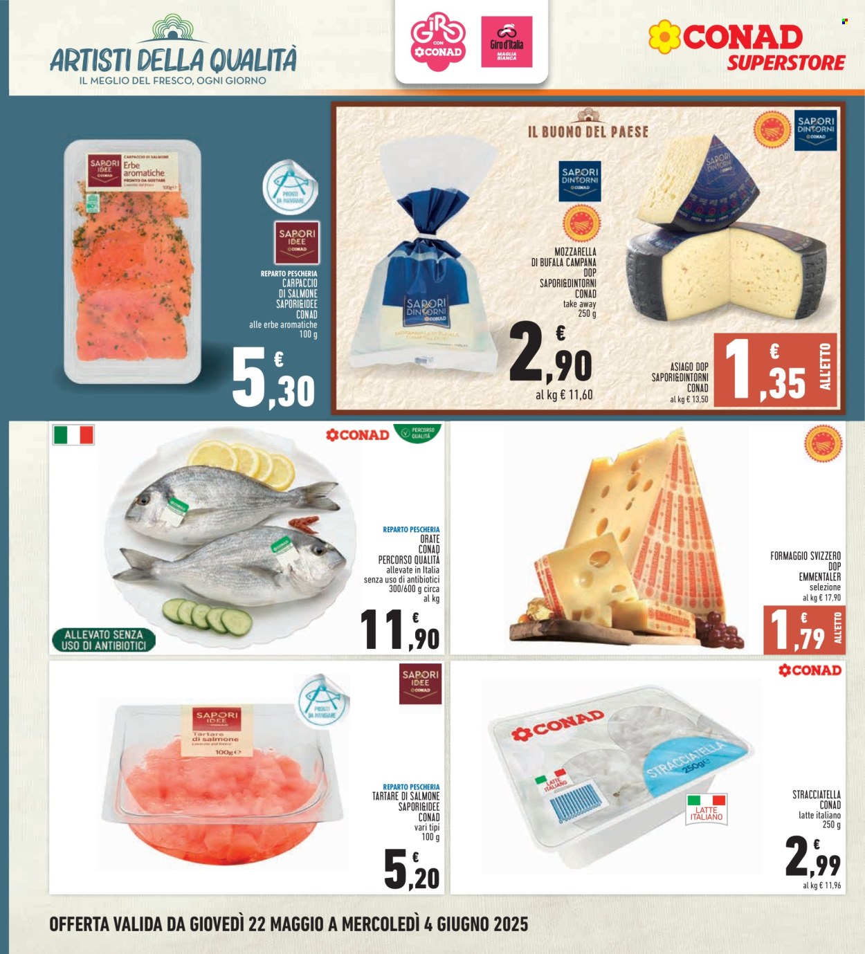 Volantino Conad Superstore - 22/5/2025 - 4/6/2025. Pagina 1