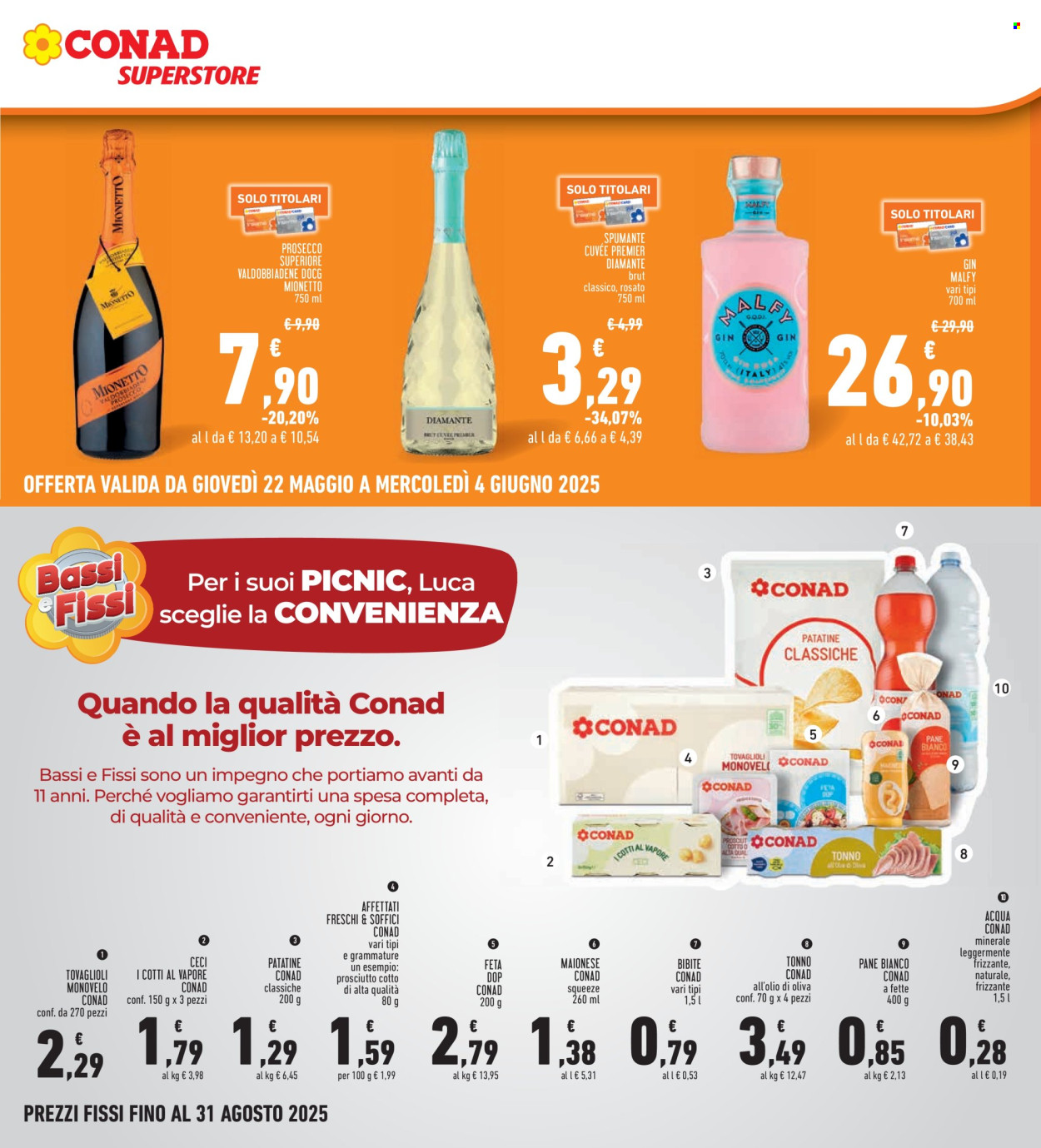 Leták Conad Superstore - 22.5.2025 - 4.6.2025. Strana 21