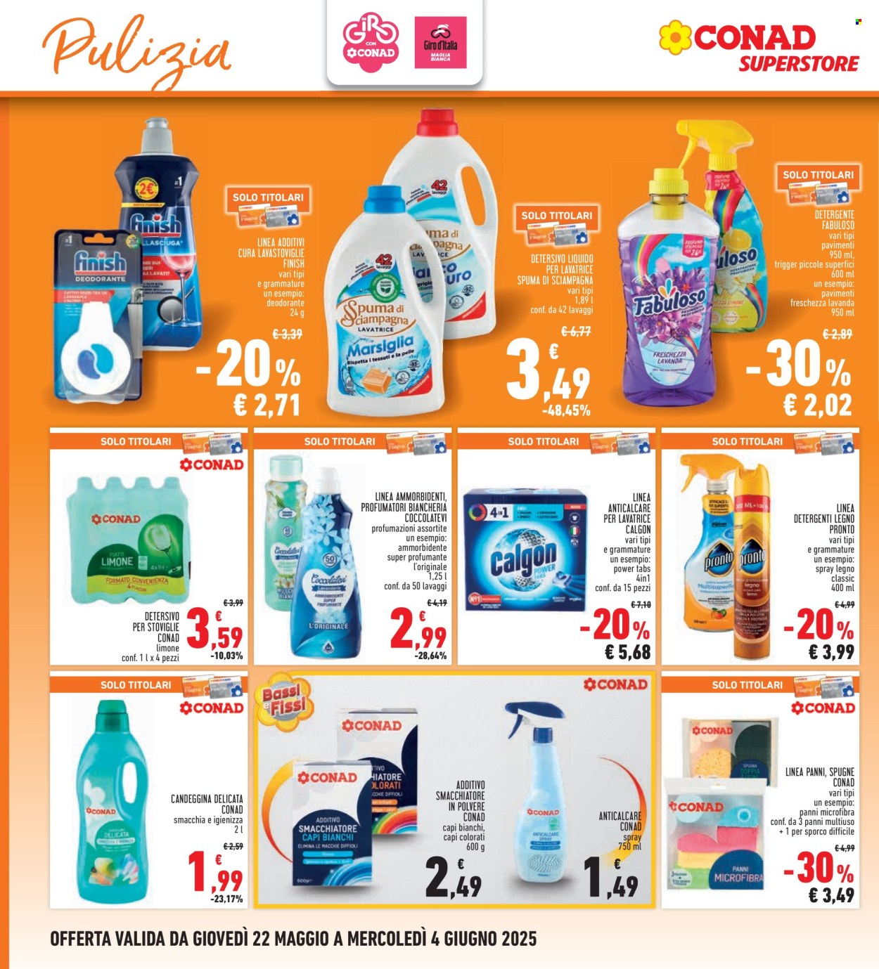 Volantino Conad Superstore - 22/5/2025 - 4/6/2025. Pagina 1