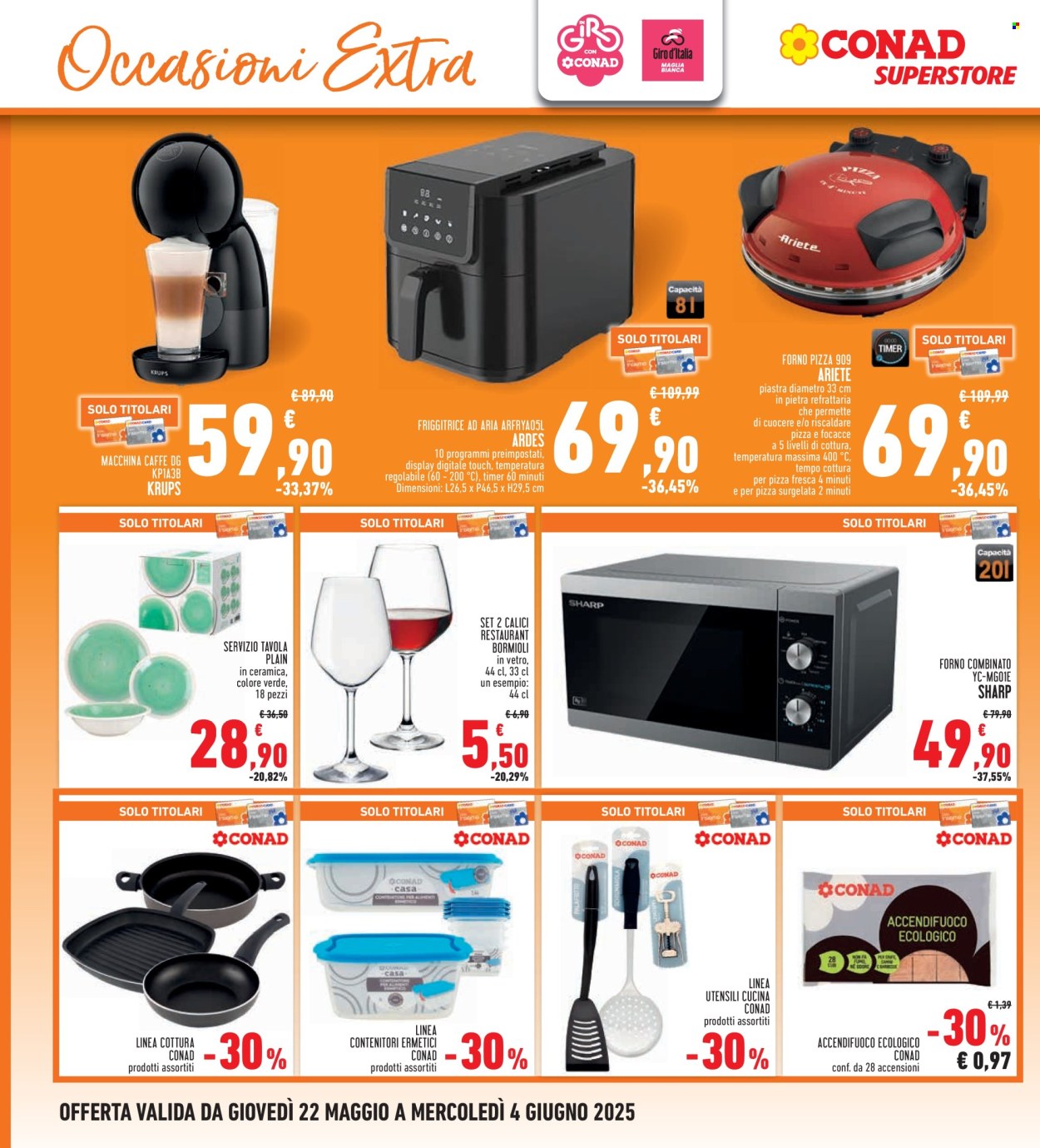 Volantino Conad Superstore - 22/5/2025 - 4/6/2025. Pagina 1