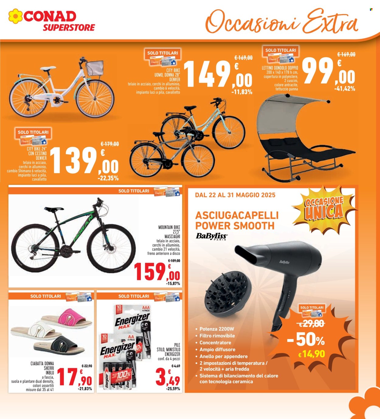 Leták Conad Superstore - 22.5.2025 - 4.6.2025. Strana 27