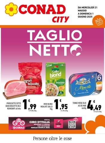 Volantino Conad - 21/5/2025 - 1/6/2025.