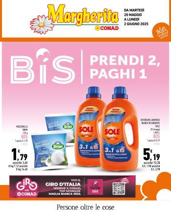 Volantino Margherita Conad - 20/5/2025 - 2/6/2025.