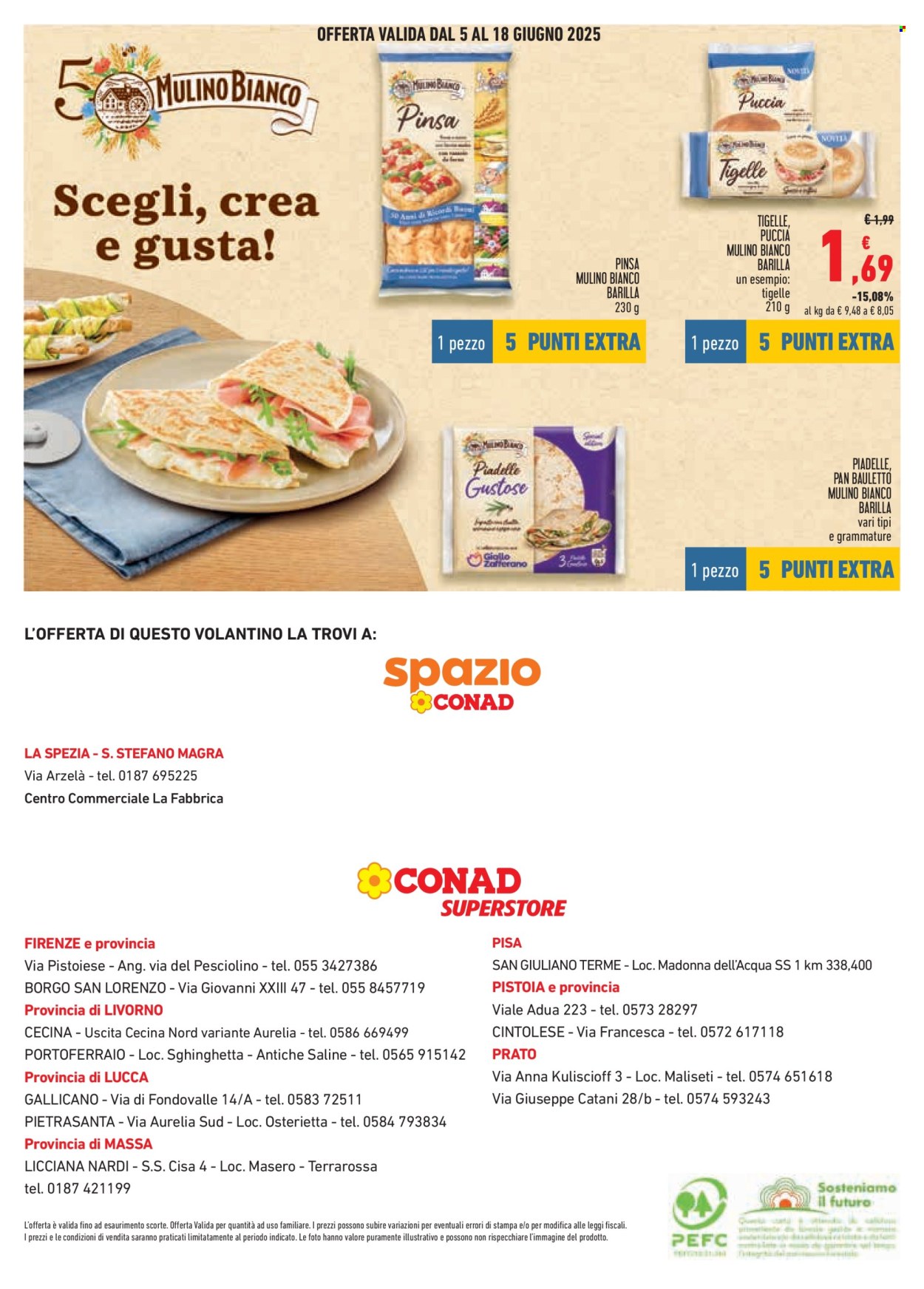 Volantino Conad - 22/5/2025 - 18/6/2025. Pagina 16