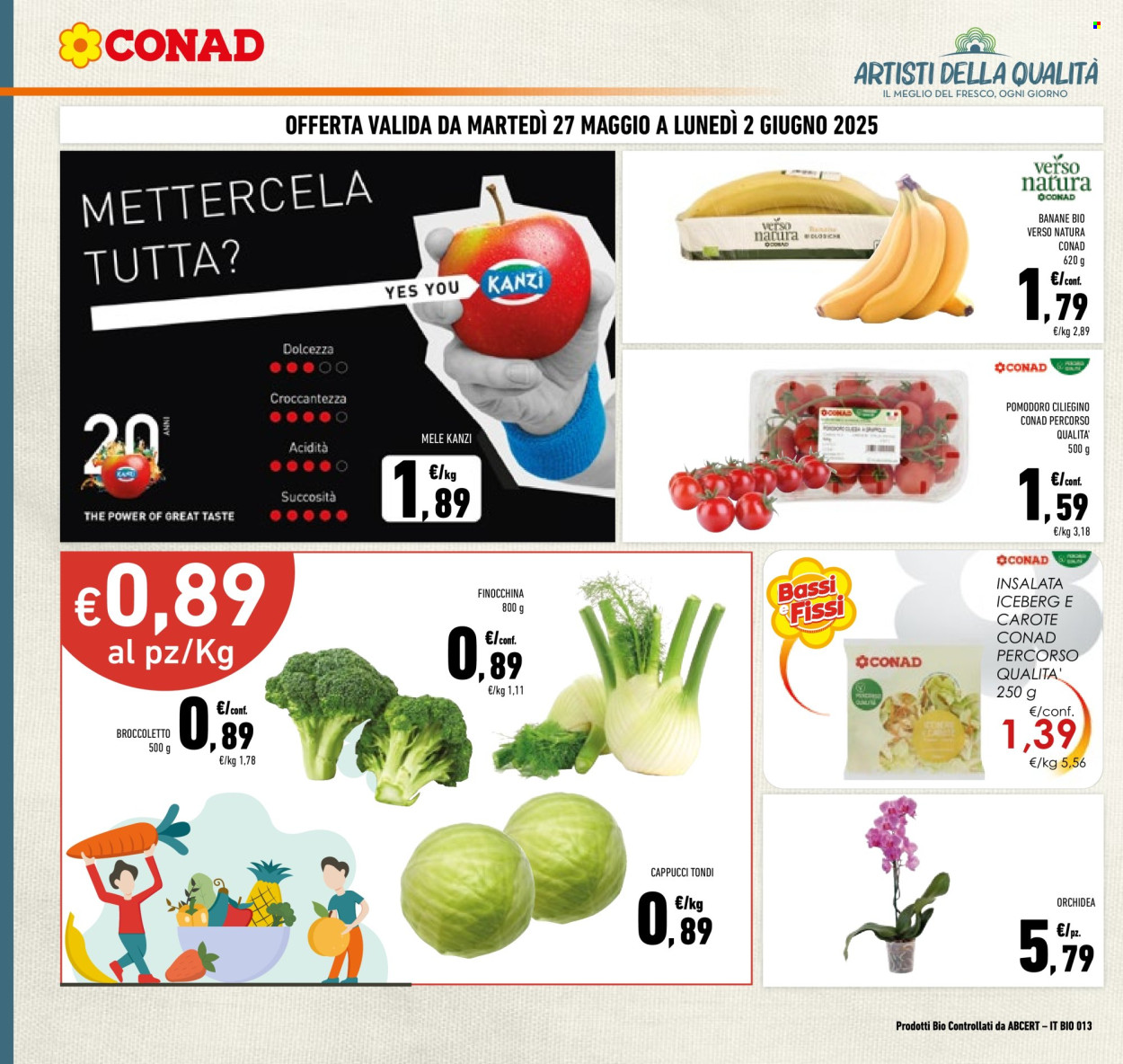 Volantino Conad - 20/5/2025 - 2/6/2025. Pagina 1