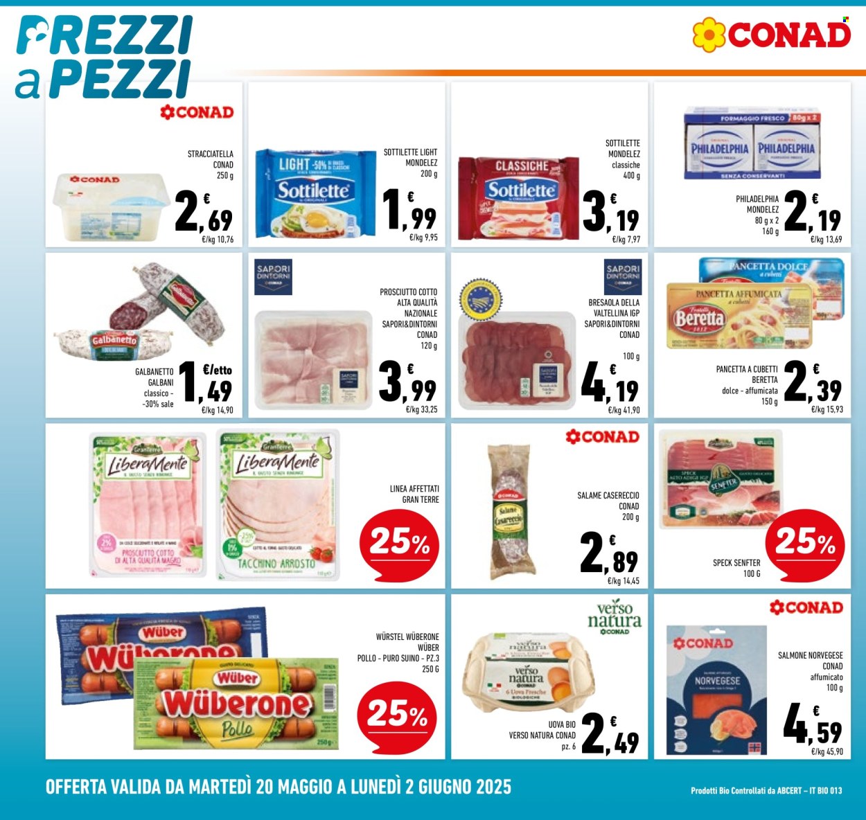 Volantino Conad - 20/5/2025 - 2/6/2025. Pagina 1