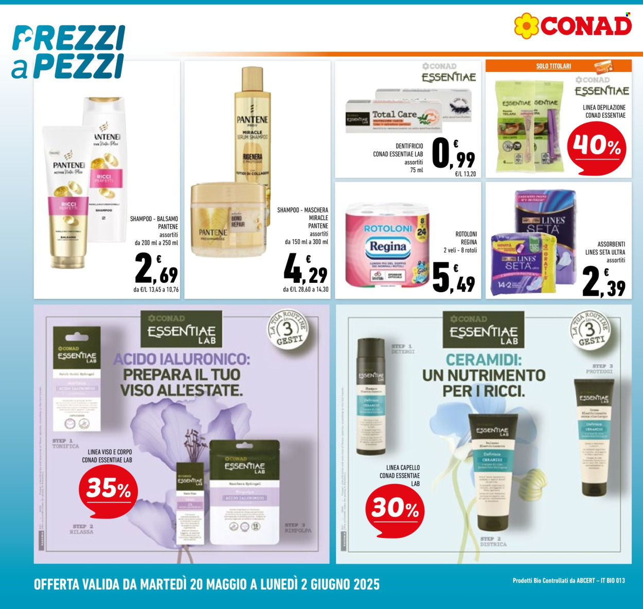 Volantino Conad - 20/5/2025 - 2/6/2025. Pagina 1