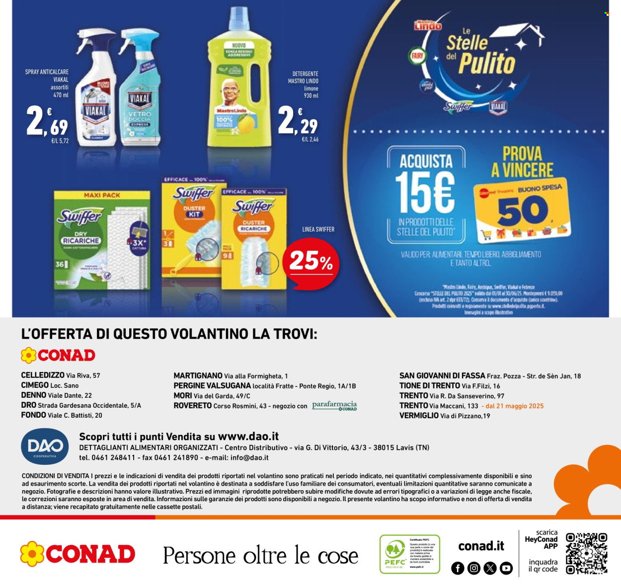 Volantino Conad - 20/5/2025 - 2/6/2025. Pagina 1