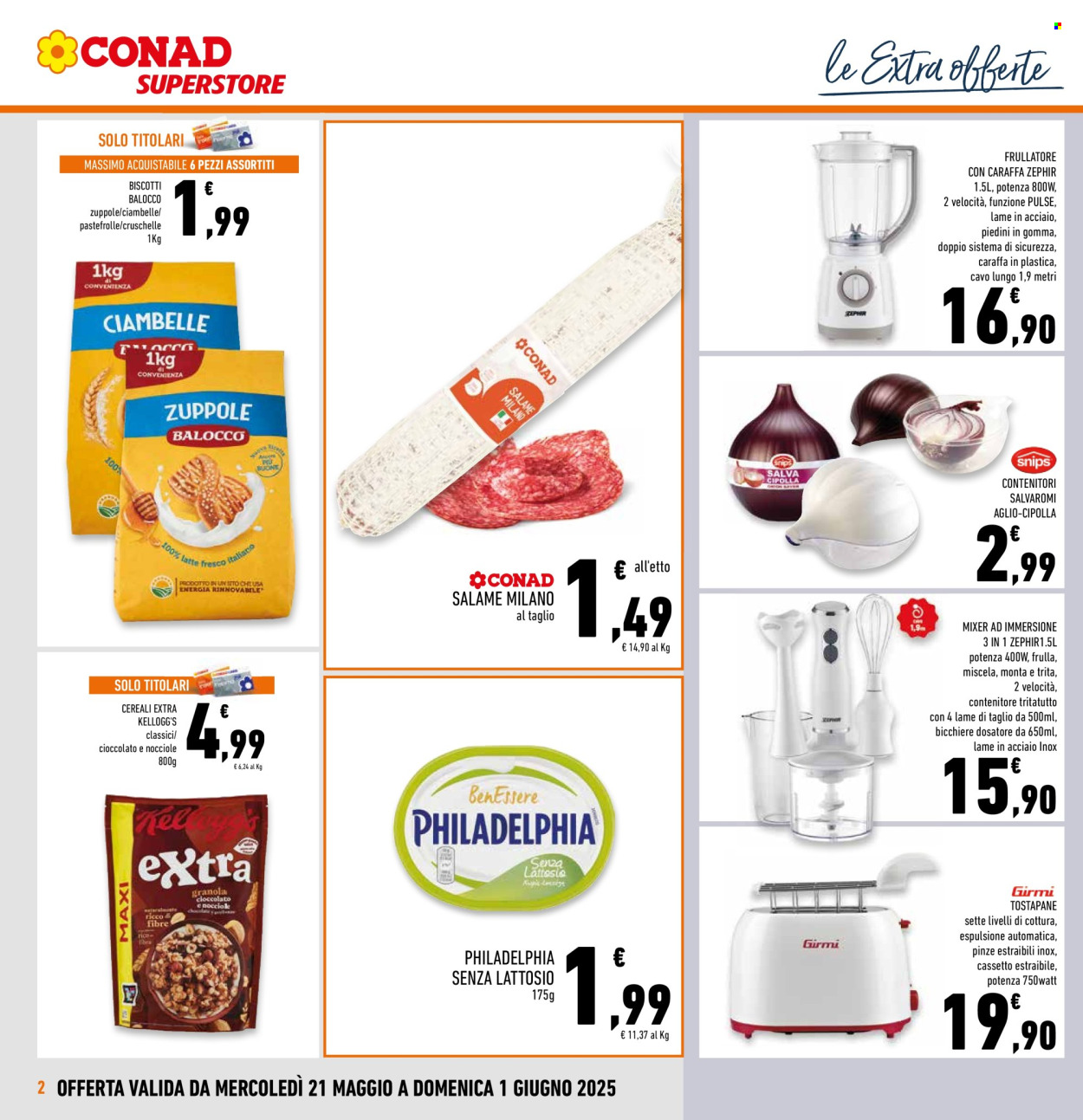 Leták Conad Superstore - 21.5.2025 - 1.6.2025. Strana 2