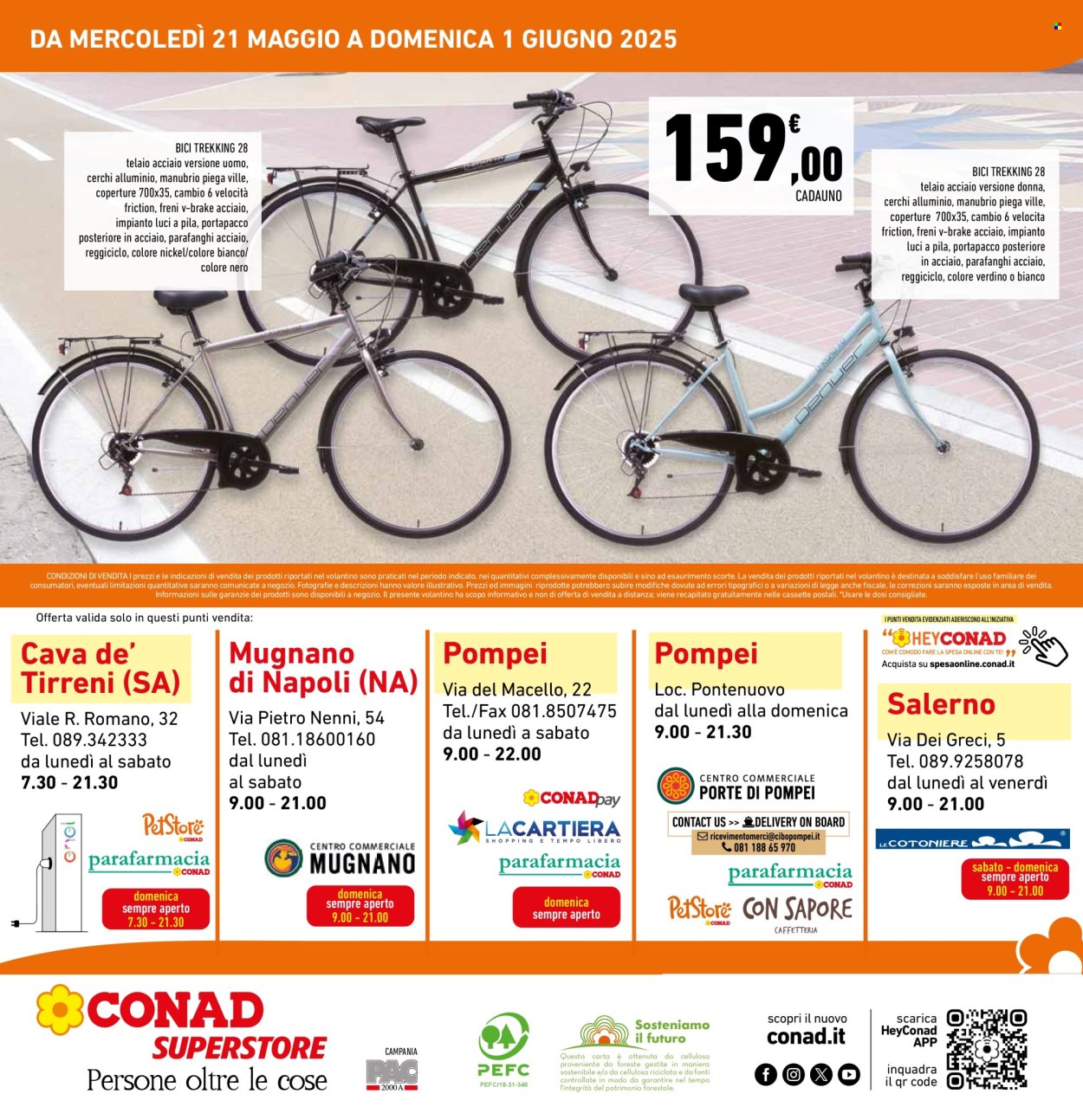 Volantino Conad Superstore - 21/5/2025 - 1/6/2025. Pagina 1