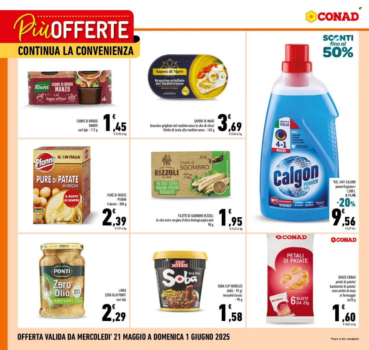 Leták Conad - 21.5.2025 - 1.6.2025. Strana 1