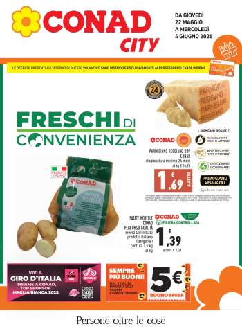 Leták Conad City - 22.5.2025 - 4.6.2025.