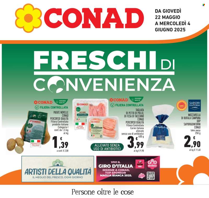 Volantino Conad - 22/5/2025 - 4/6/2025.