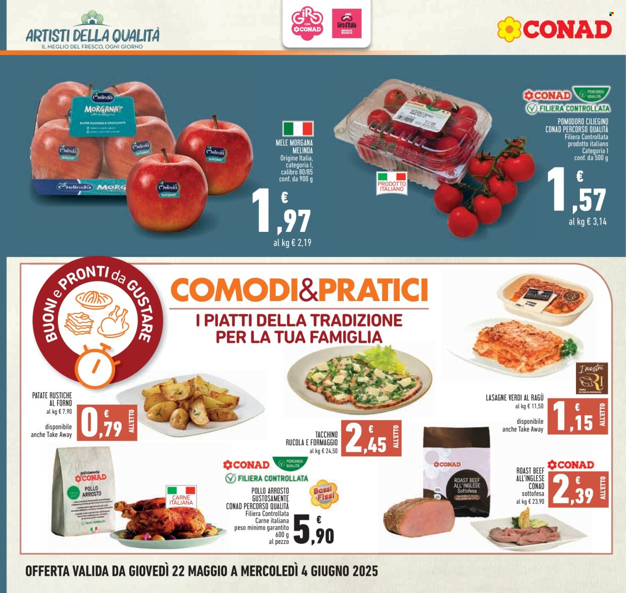 Volantino Conad - 22/5/2025 - 4/6/2025. Pagina 1