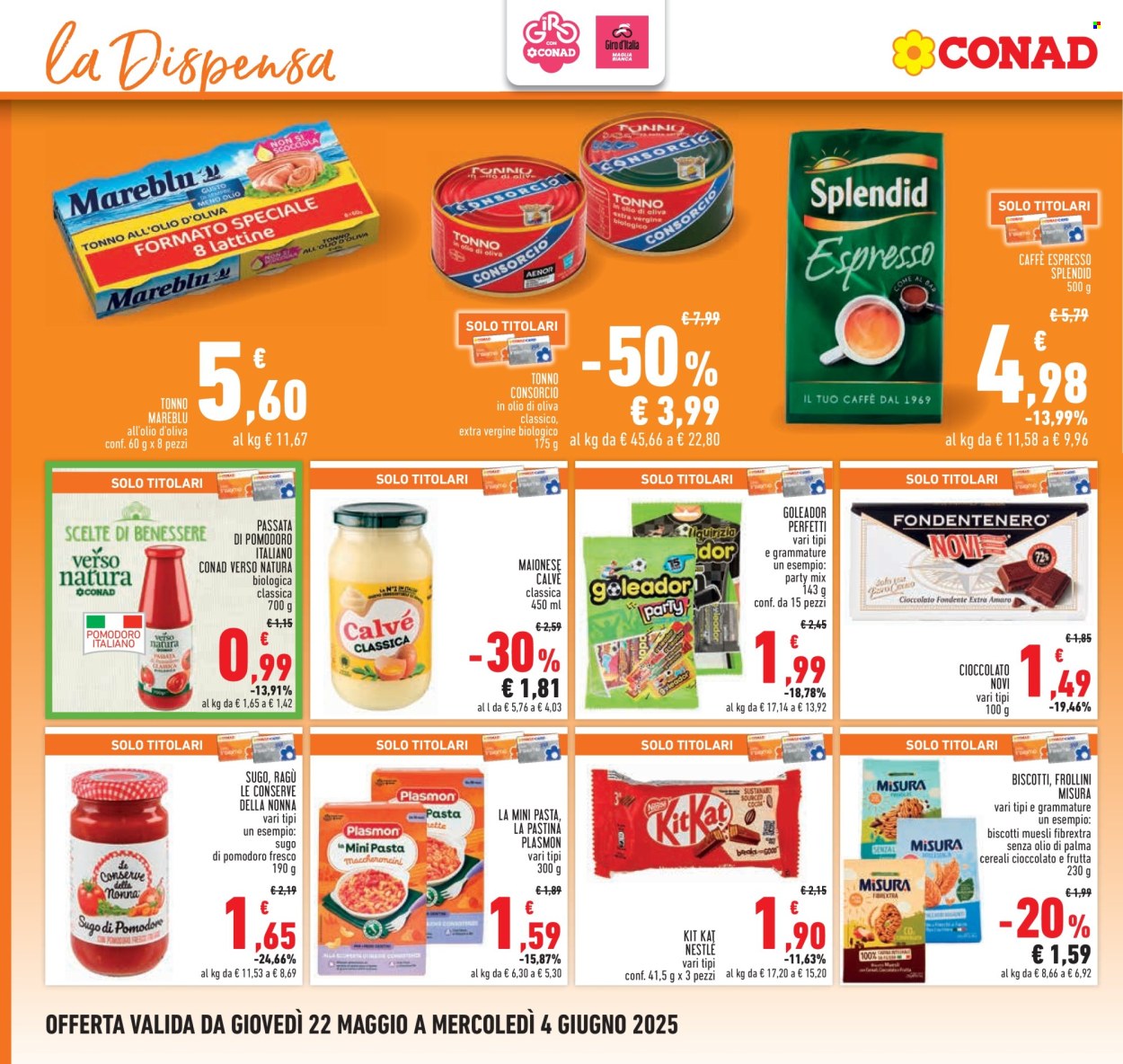 Leták Conad - 22.5.2025 - 4.6.2025. Strana 14