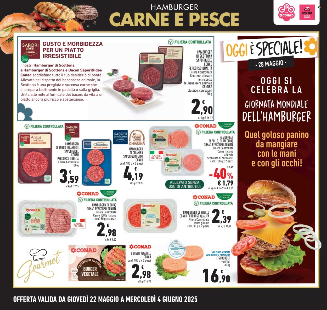 Volantino Conad - 22/5/2025 - 4/6/2025. Pagina 1