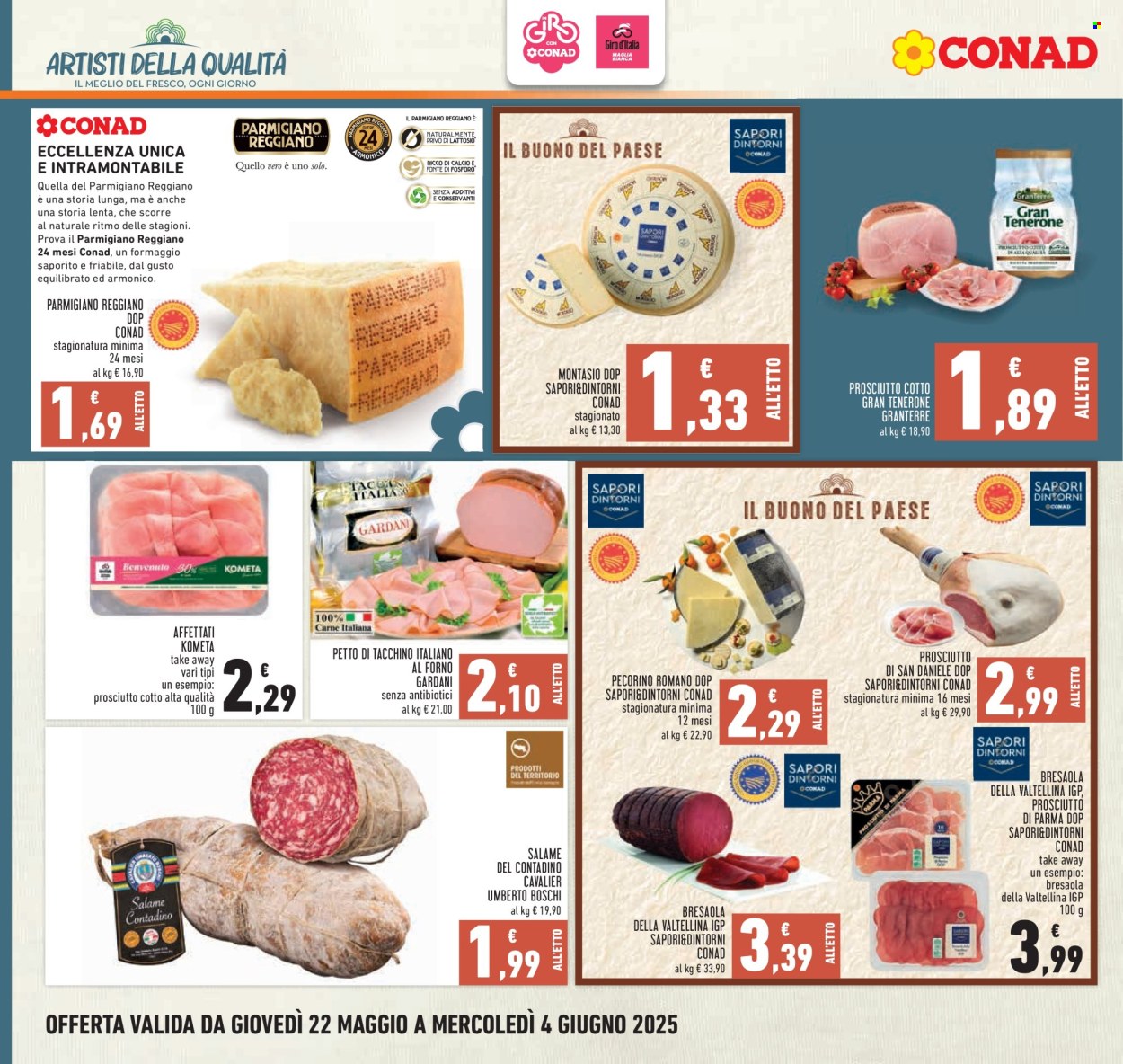 Volantino Conad - 22/5/2025 - 4/6/2025. Pagina 1