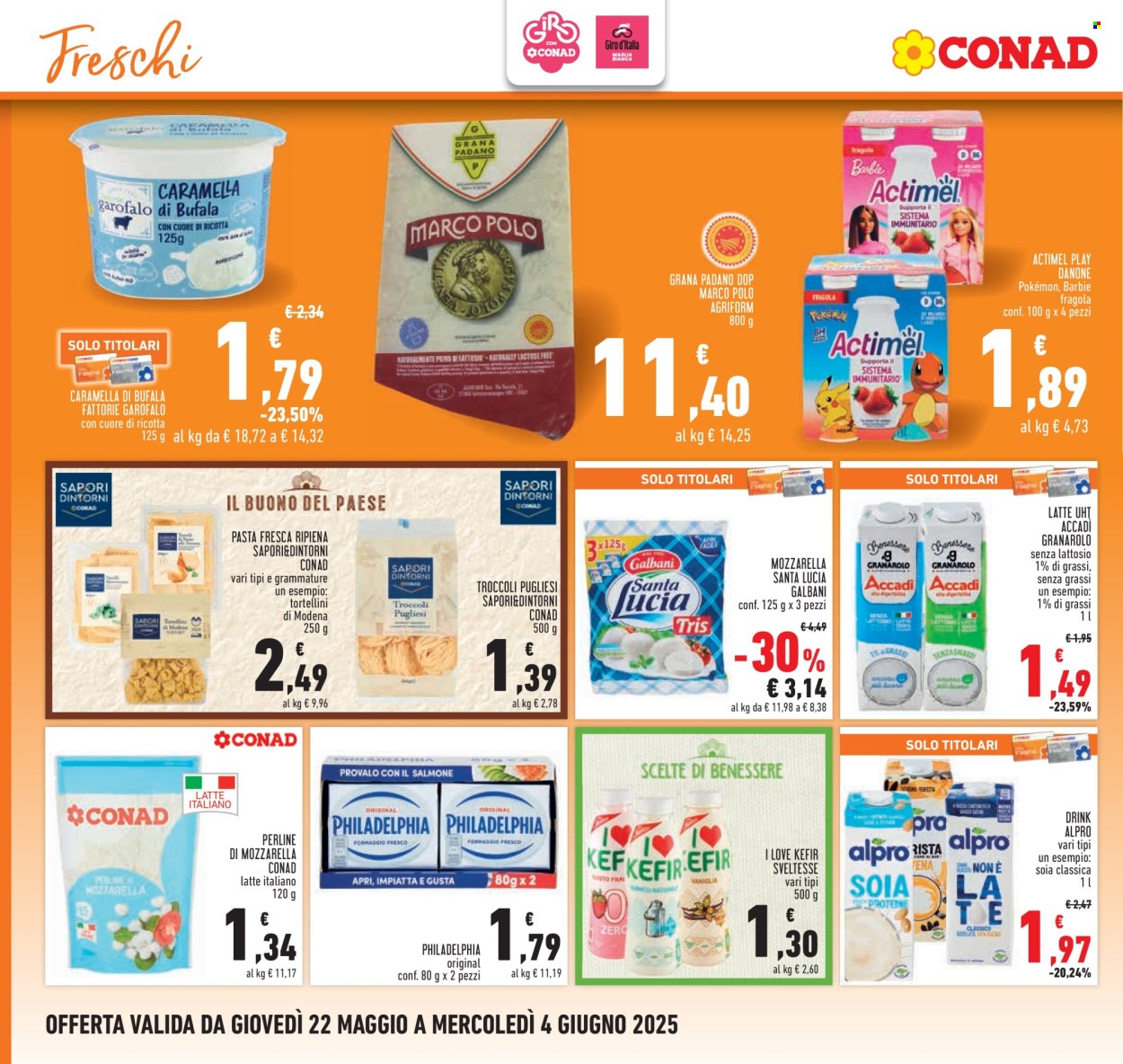 Volantino Conad - 22/5/2025 - 4/6/2025. Pagina 1