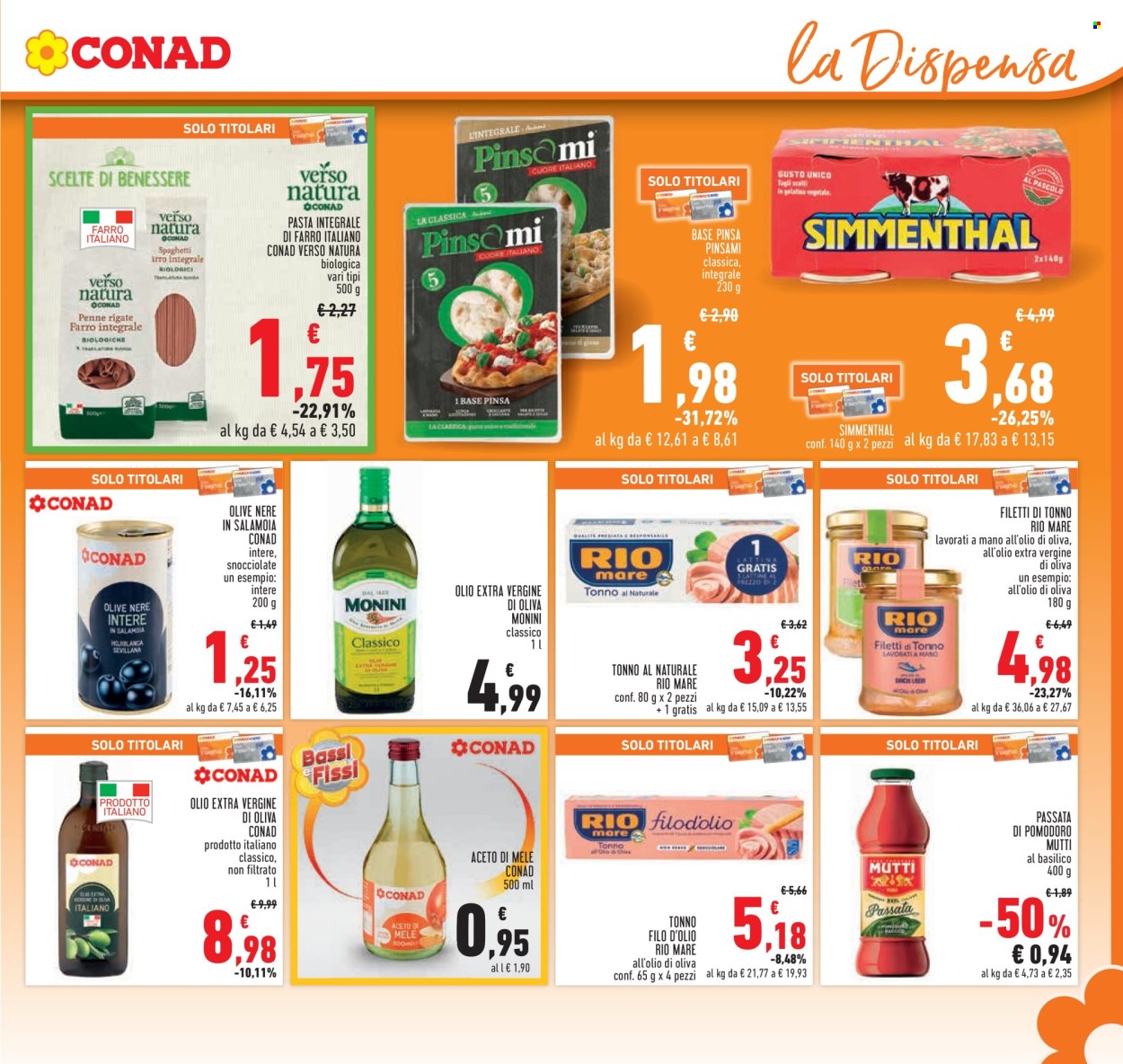 Volantino Conad - 22/5/2025 - 4/6/2025. Pagina 1