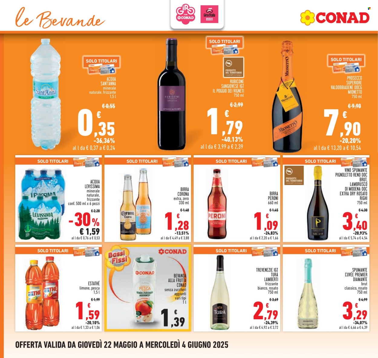Volantino Conad - 22/5/2025 - 4/6/2025. Pagina 1