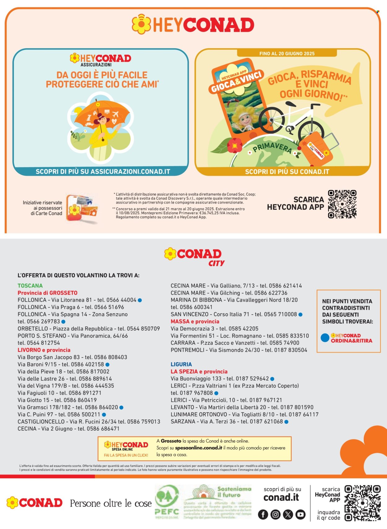 Volantino Conad - 22/5/2025 - 4/6/2025. Pagina 20