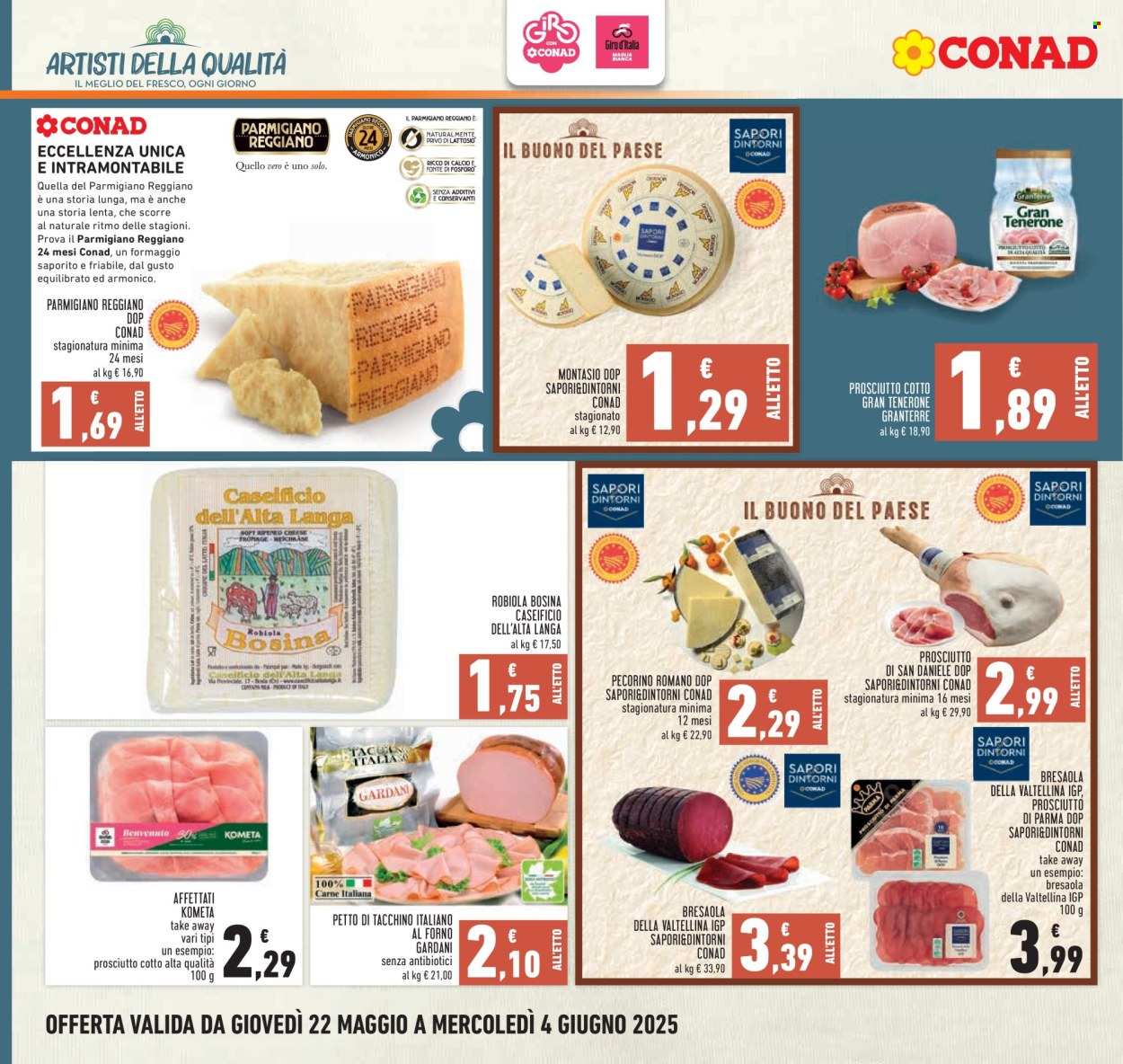 Volantino Conad - 22/5/2025 - 4/6/2025. Pagina 1
