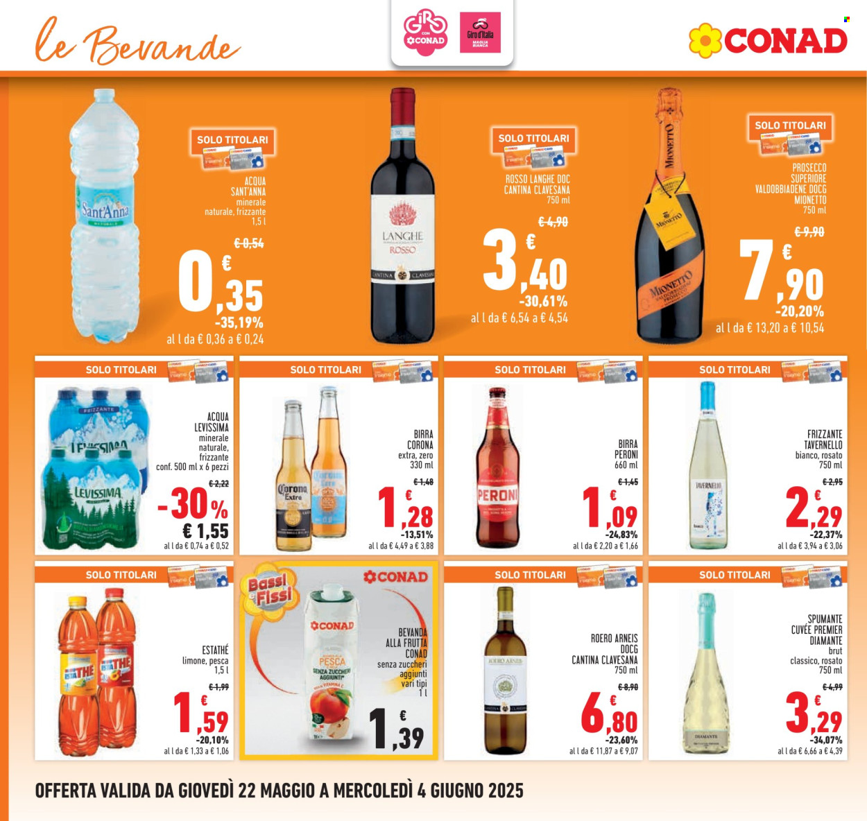 Volantino Conad - 22/5/2025 - 4/6/2025. Pagina 1