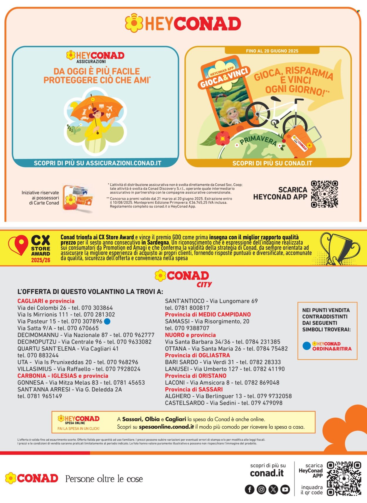 Leták Conad - 22.5.2025 - 4.6.2025. Strana 20