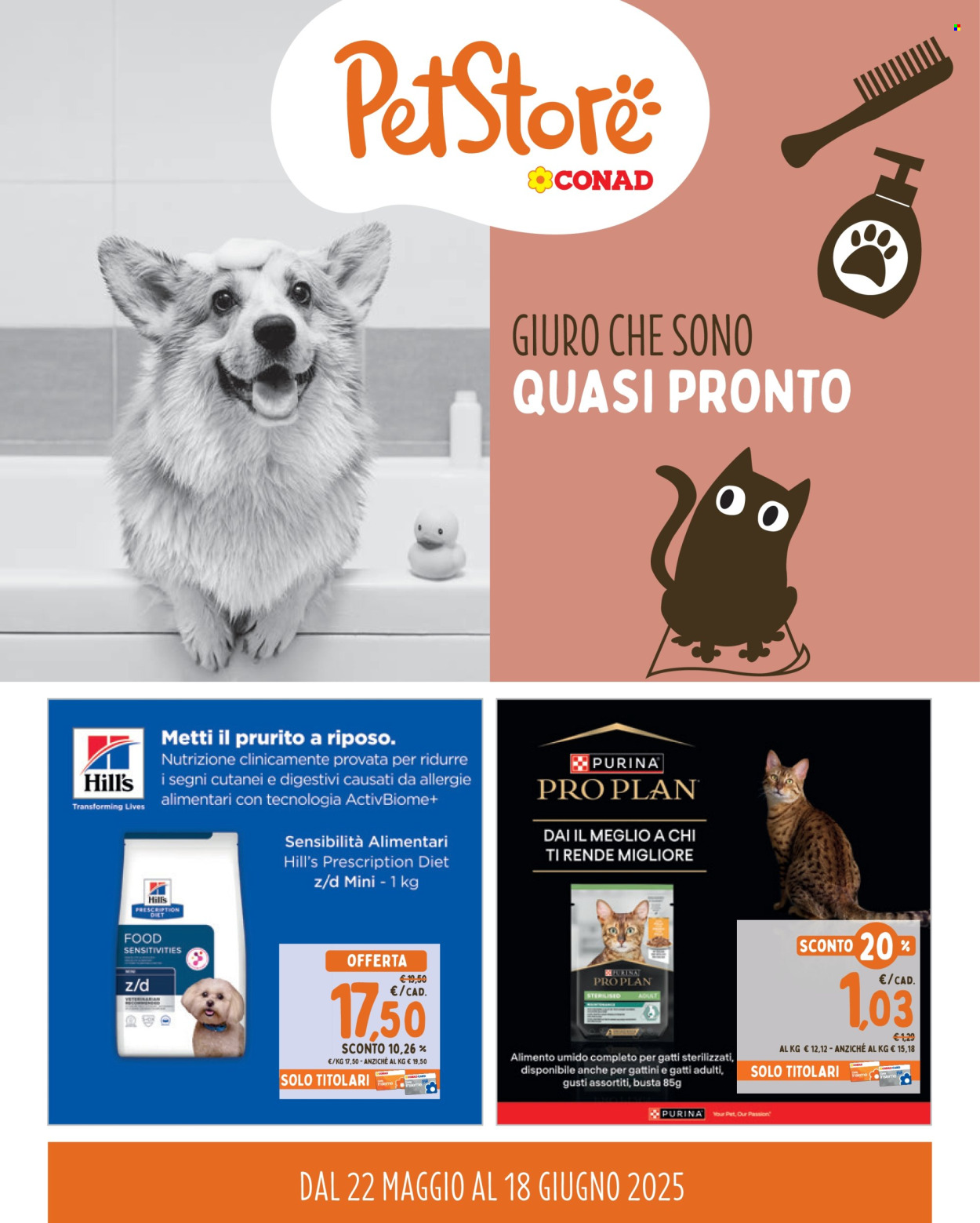Leták Pet Store Conad - 22.5.2025 - 18.6.2025. Strana 1