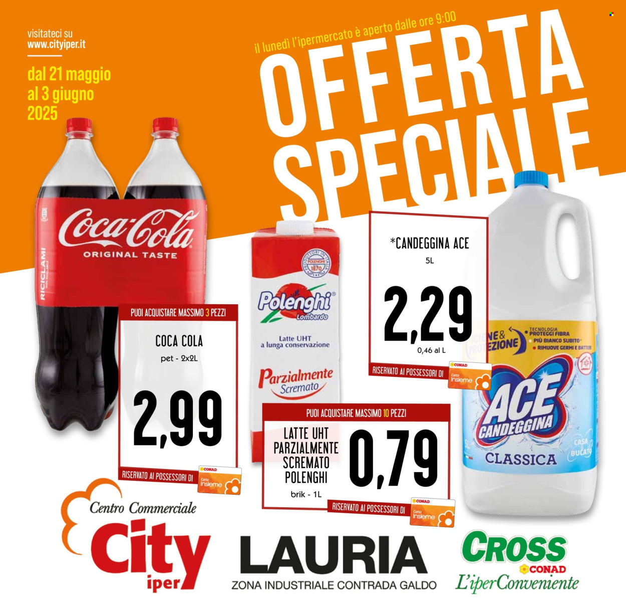 Leták Conad Superstore - 21.5.2025 - 3.6.2025. Strana 1