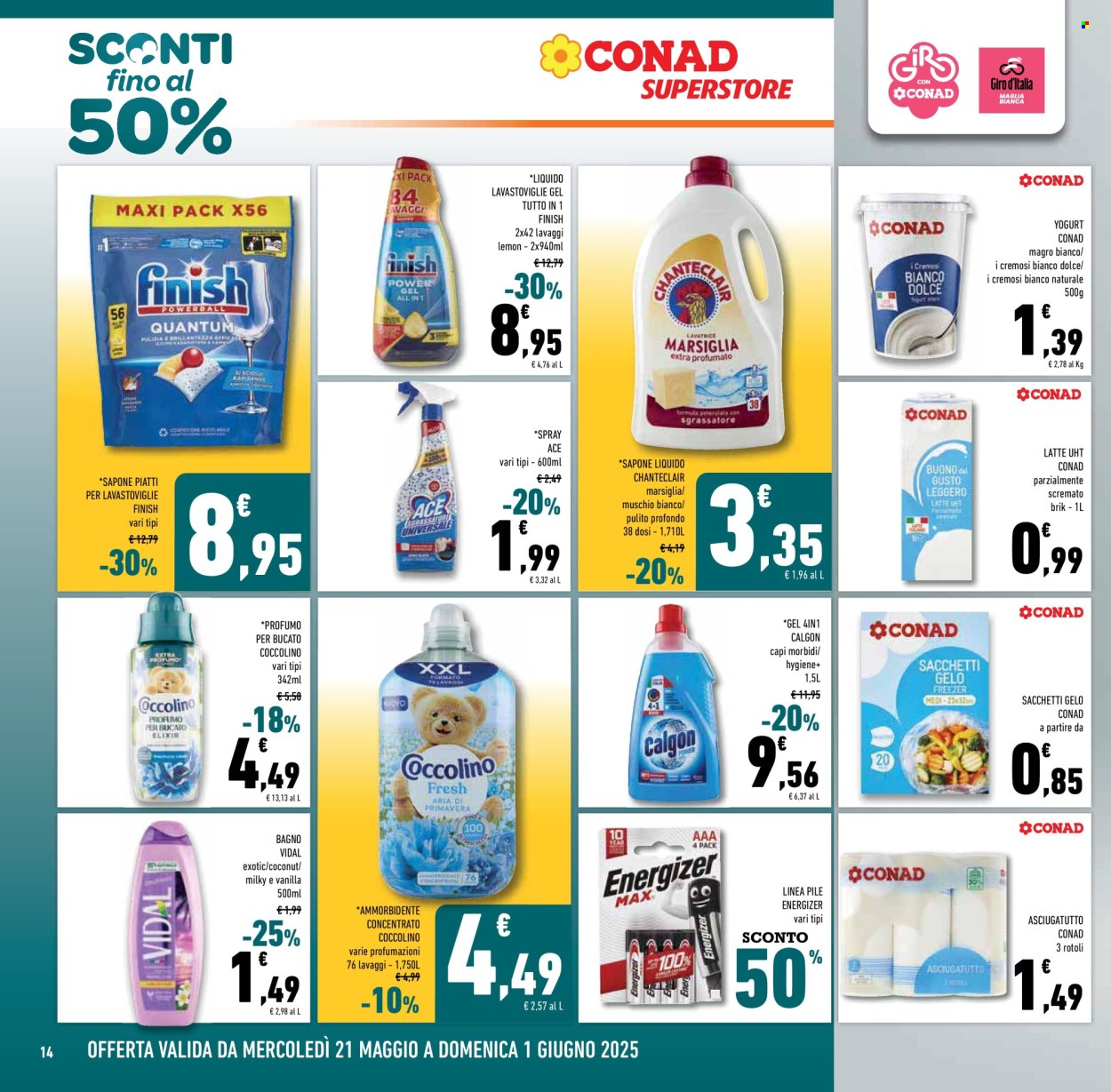 Leták Conad Superstore - 21.5.2025 - 3.6.2025. Strana 14