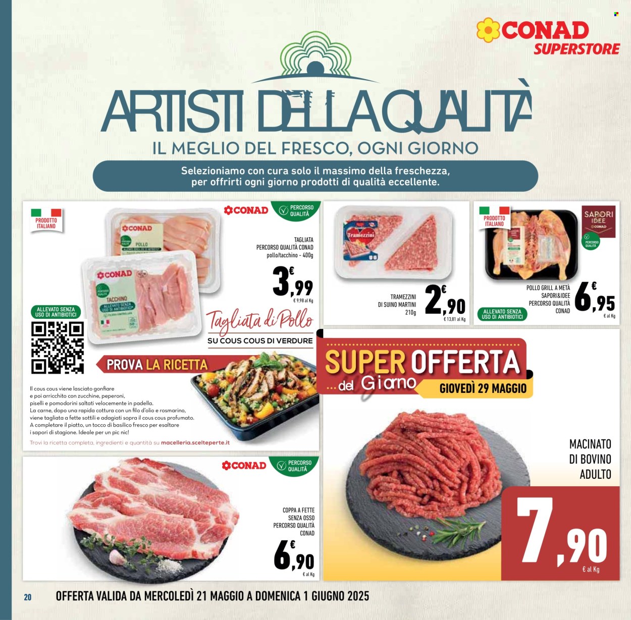 Leták Conad Superstore - 21.5.2025 - 3.6.2025. Strana 20