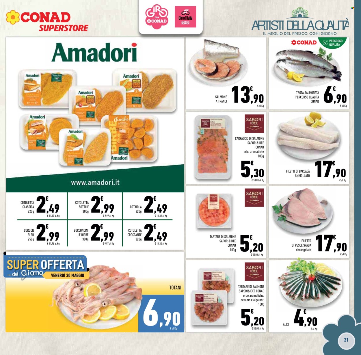 Leták Conad Superstore - 21.5.2025 - 3.6.2025. Strana 21
