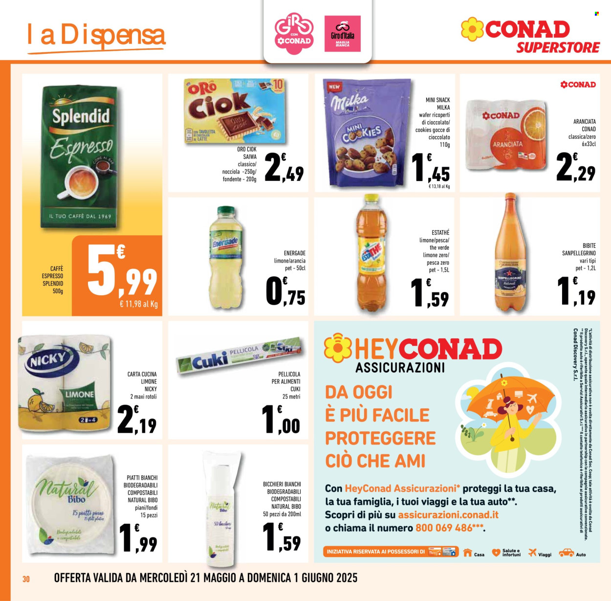 Leták Conad Superstore - 21.5.2025 - 3.6.2025. Strana 30