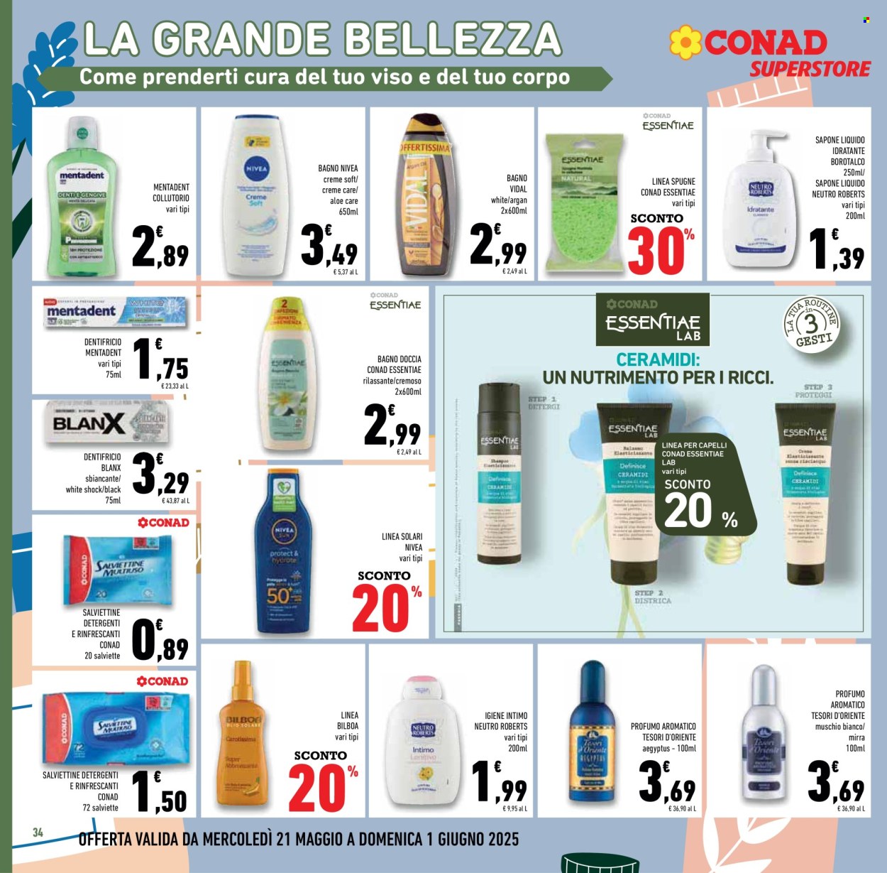 Leták Conad Superstore - 21.5.2025 - 3.6.2025. Strana 34