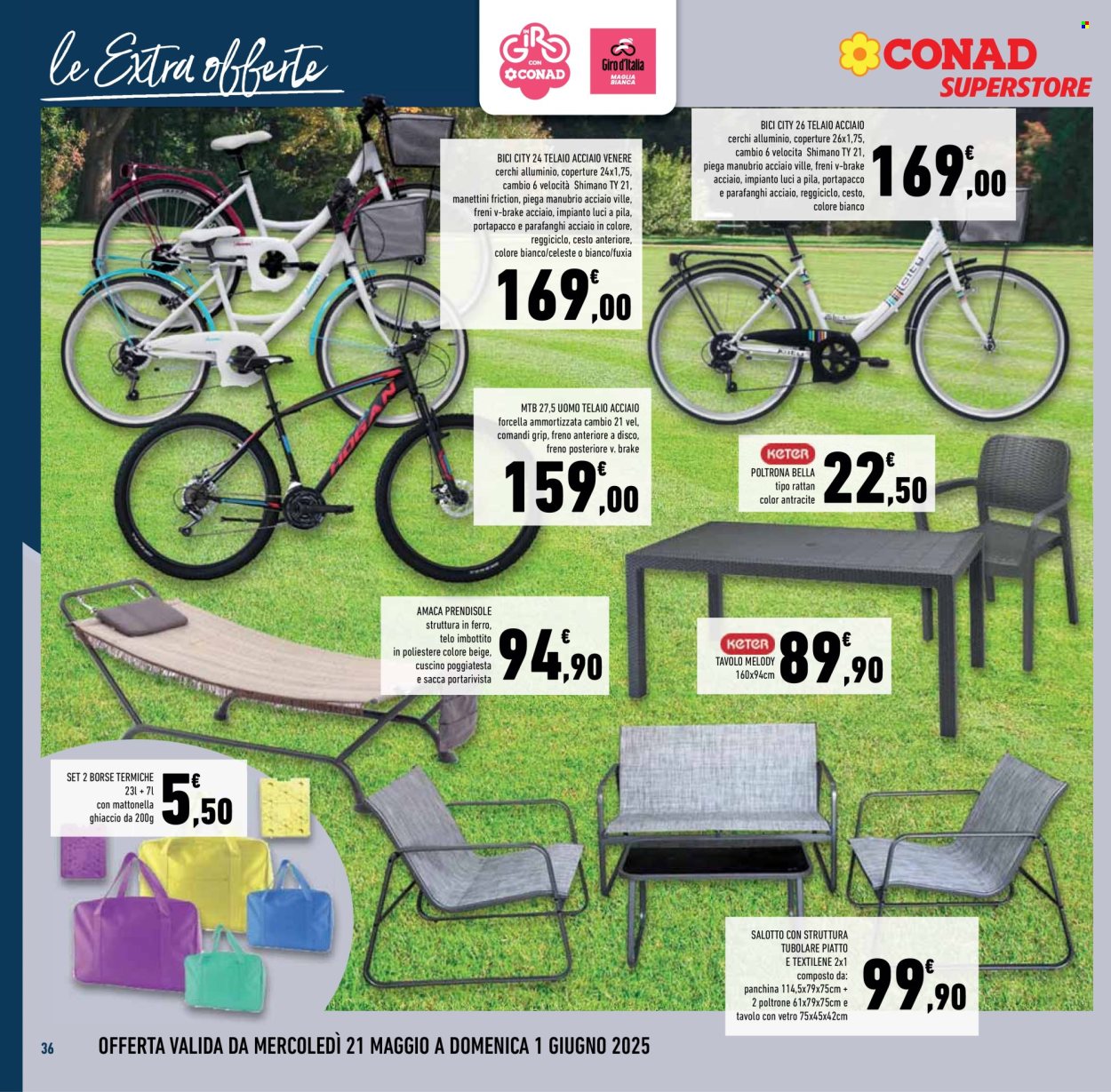 Leták Conad Superstore - 21.5.2025 - 3.6.2025. Strana 36