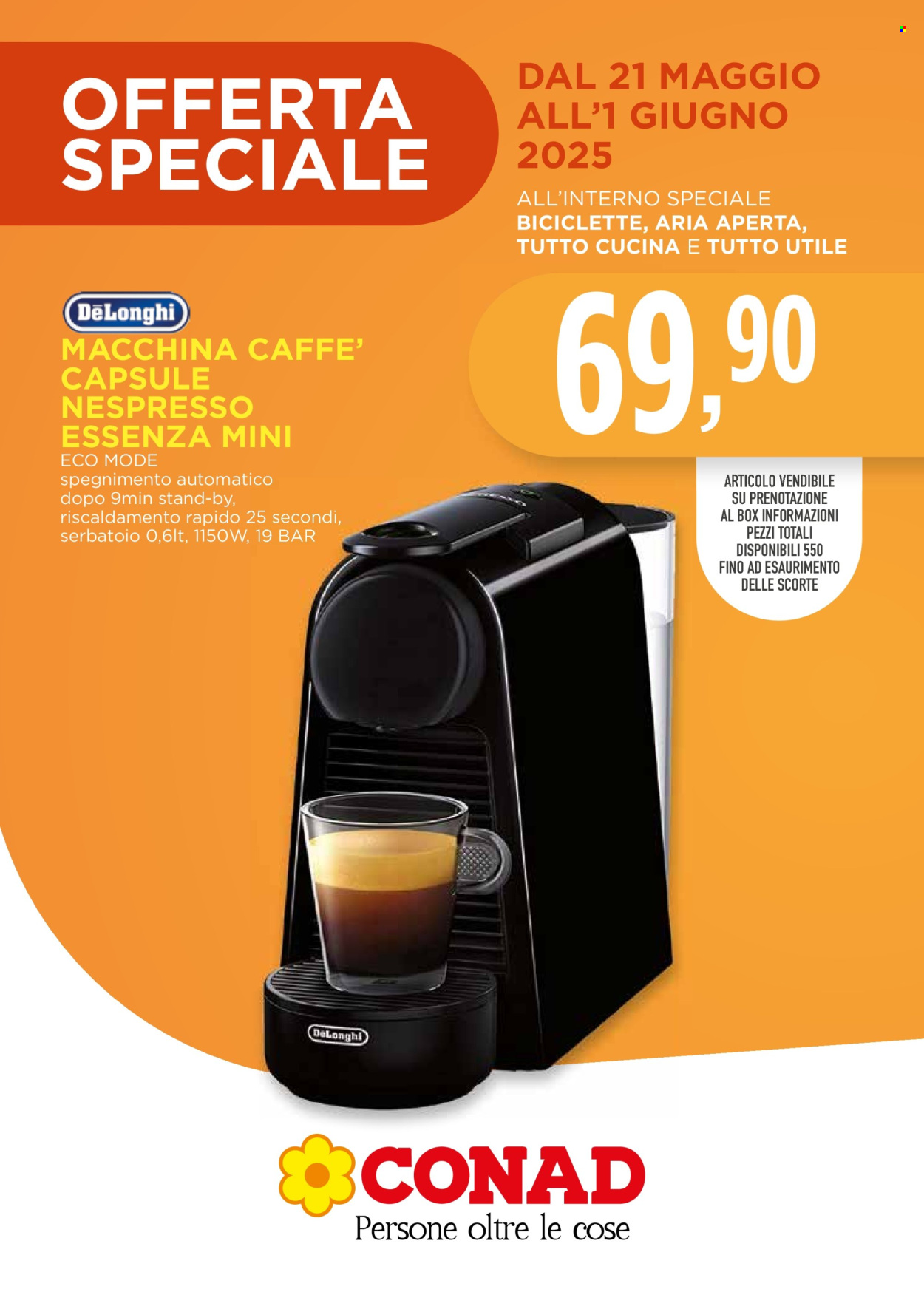 Volantino Conad - 21/5/2025 - 1/6/2025. Pagina 1