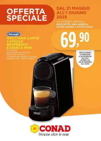 Volantino Conad - 21/5/2025 - 1/6/2025.