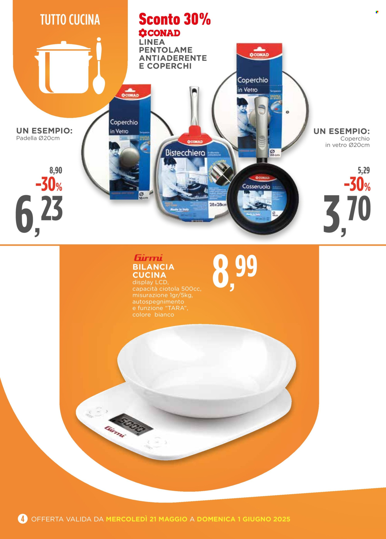 Volantino Conad - 21/5/2025 - 1/6/2025. Pagina 1