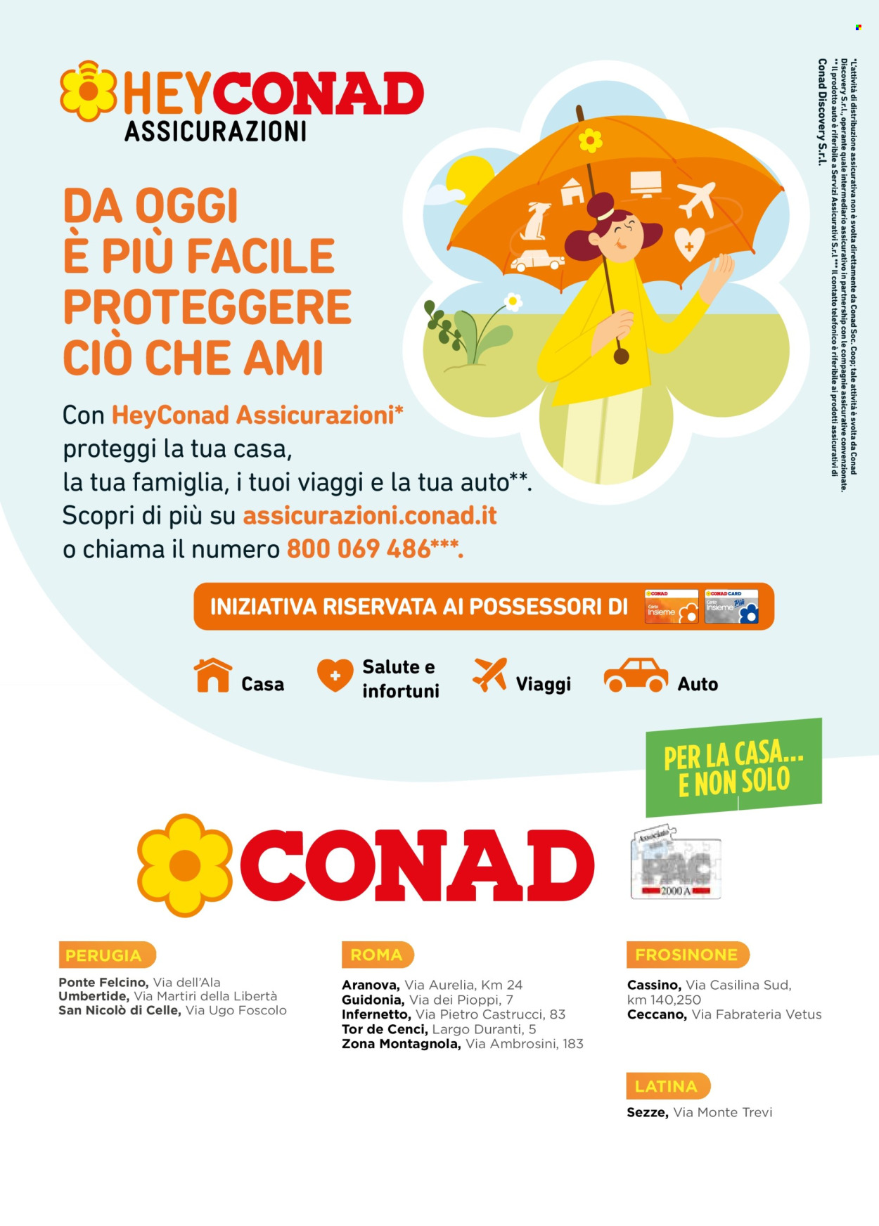 Volantino Conad - 21/5/2025 - 1/6/2025. Pagina 1