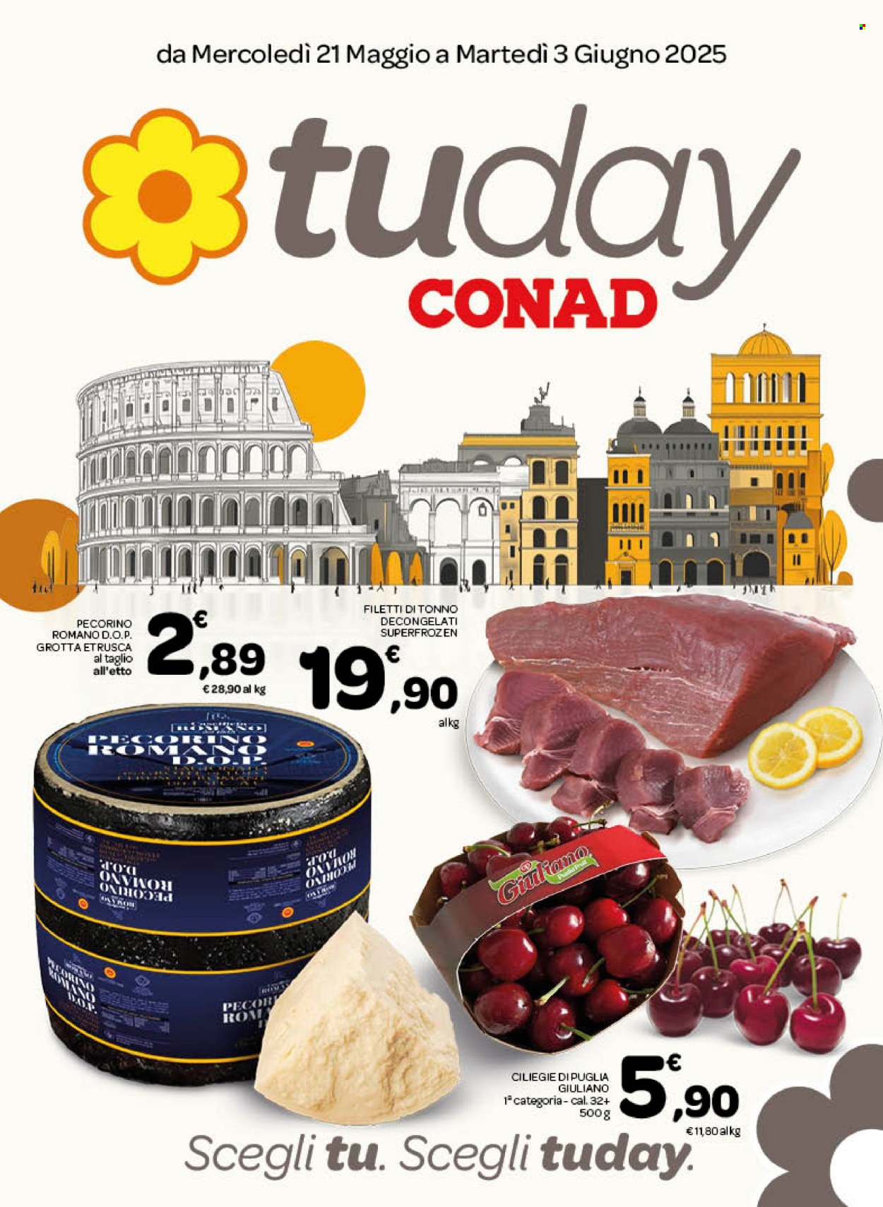 Volantino TuDay Conad - 21/5/2025 - 3/6/2025. Pagina 1