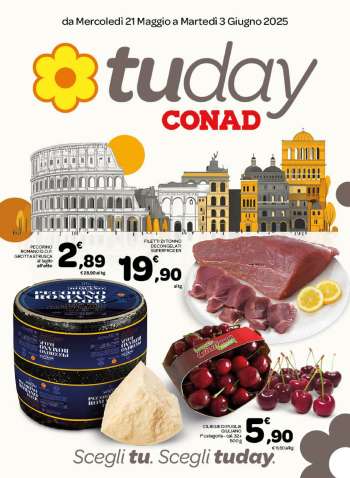 Volantino TuDay Conad - 21/5/2025 - 3/6/2025.
