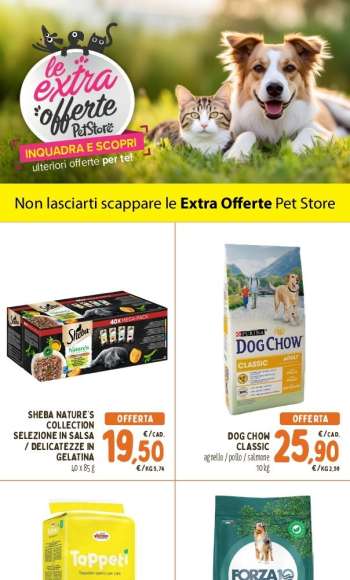 Volantino Pet Store Conad - 21/5/2025 - 18/6/2025.