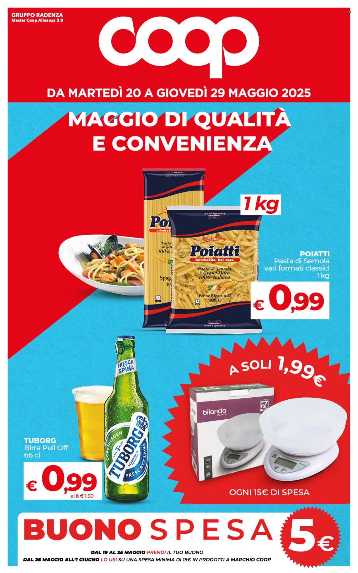 Volantino Coop - 20/5/2025 - 29/5/2025. Pagina 1