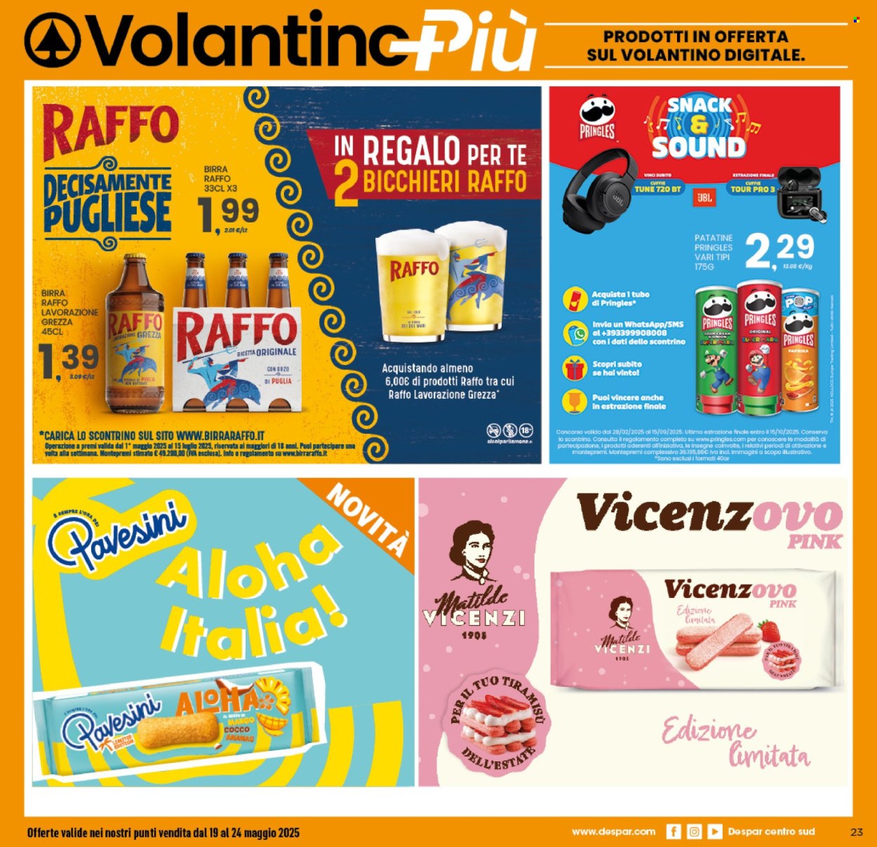 Volantino Despar - 19/5/2025 - 24/5/2025. Pagina 1