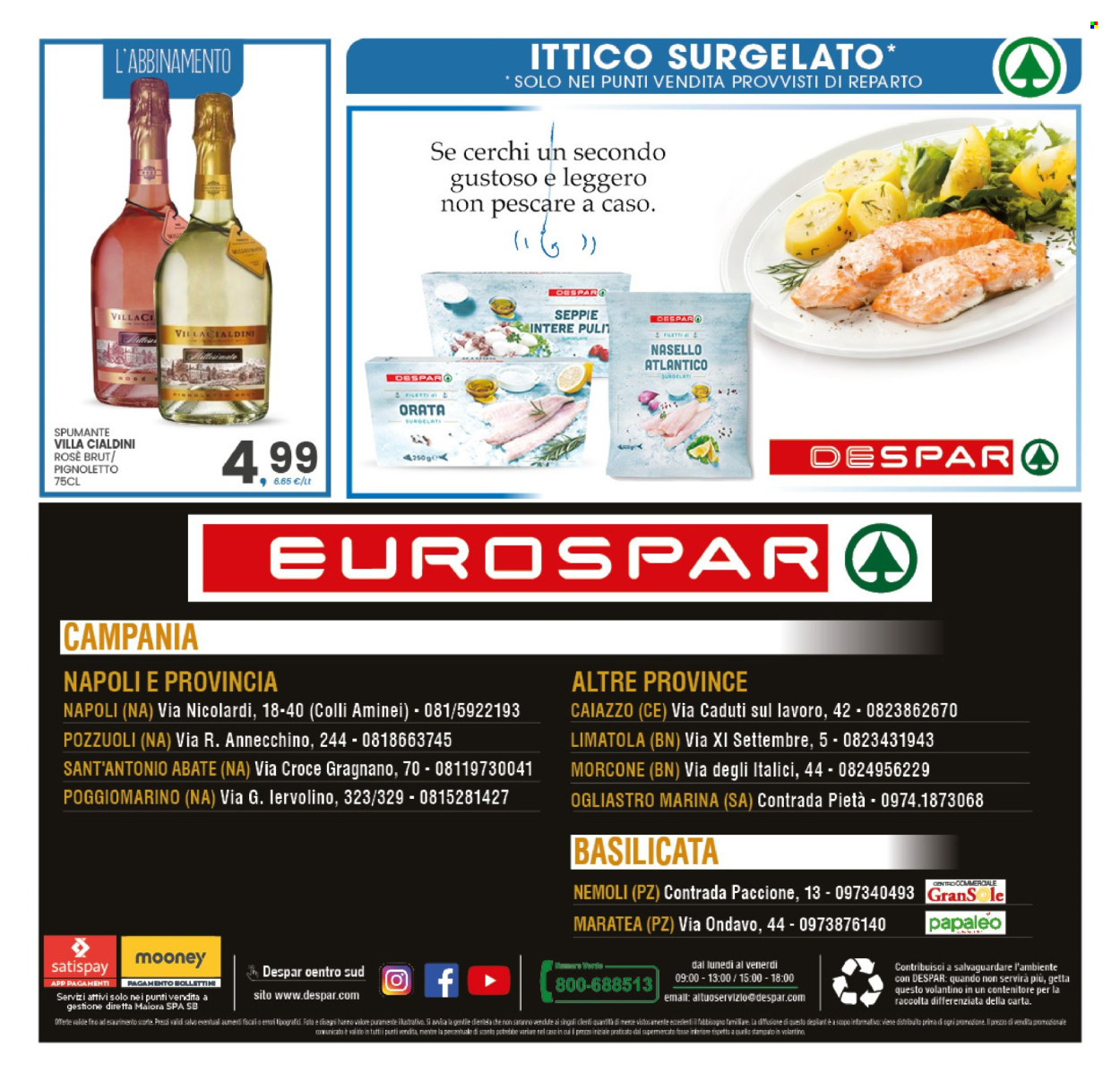 Volantino Eurospar - 19/5/2025 - 24/5/2025. Pagina 1